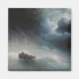 Svart i havet (av Ivan Aivazovsky) Magnet