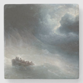 Svart i havet (av Ivan Aivazovsky) Stenunderlägg
