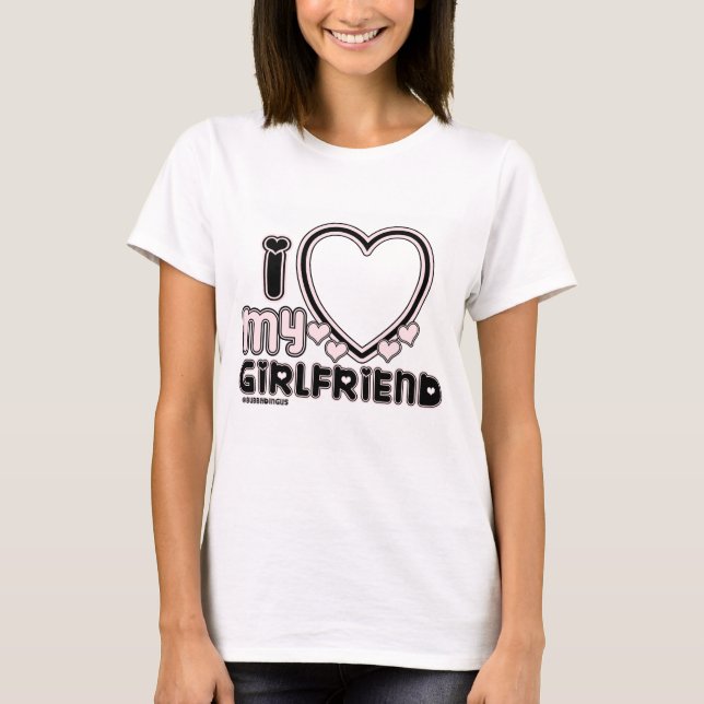 svart i luv 1 t shirt (Framsida)