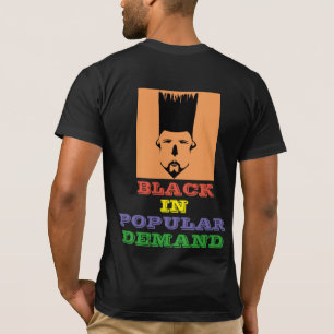 Svart i populär begäranT-tröja T-shirt