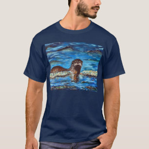 Svart i Vinkar färg T Shirt