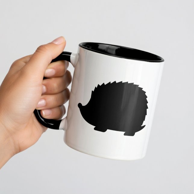 Svart Igelkott Mugg (Skapare uppladdad)