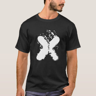 Svart ikonserie X T-skirt T Shirt