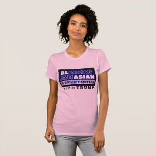 Svart indianskt Jamaican Asian Det spelar ingen ro T Shirt