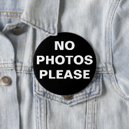 Svart inga foton, knapp för att fästa på