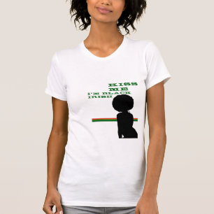 Svart irländare t shirt