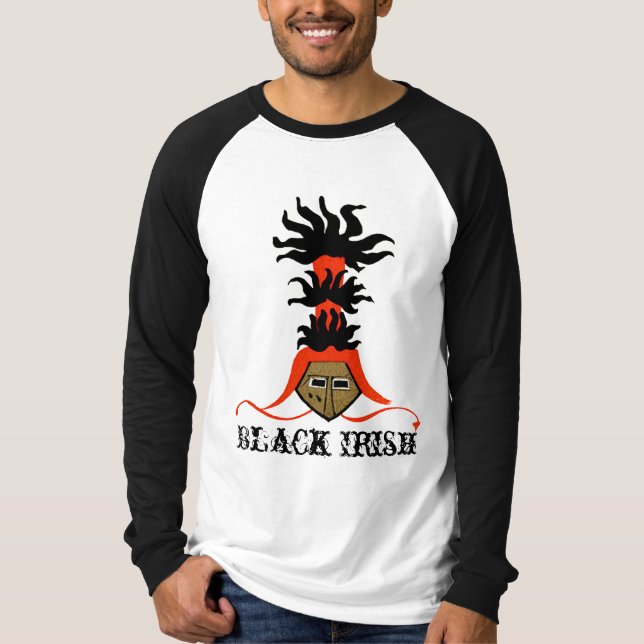 Svart irländare tröja (Framsida)