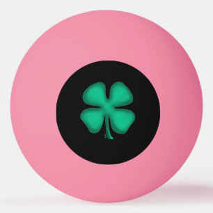 Svart irländsk orange glöd 1 stjärnig pongpong bol pingisboll