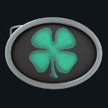 Svart irländsk oval bälte-buckle<br><div class="desc">Svarta irländska bälte-låsbeslag är för mörk-ledda irländska, ondskefulla irländska, klans svarta får, de med gangsterverksamhet och andra som bara råkar gilla klöver med svart färg. En irländsk bra kanske gillar dem också. :) Black Irish bälte blockerar ett underbart sätt att visa "din irländare" på St. Patrick's Day och varje dag....</div>