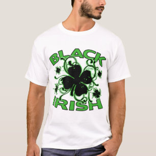 Svart irländsk st patricks day t shirt