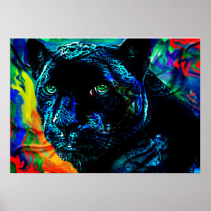 Svart jaguar poster