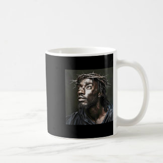 Svart Jesus, kristendomen, kyrkan, Kristus, Jesus Kaffemugg