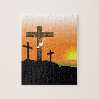 Svart Jesus Kristus Pussel