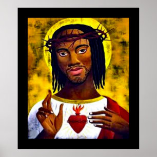 Svart Jesus Poster