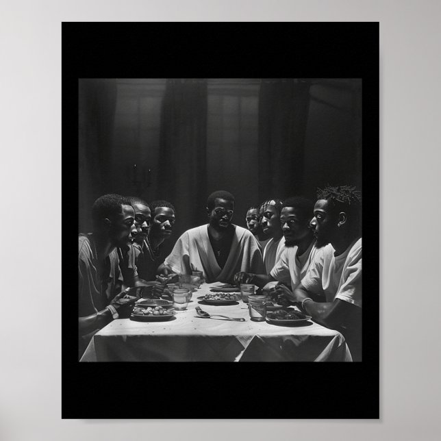 Svart Jesus, senaste Sacrament, Jesus _7 Poster (Framsidan)