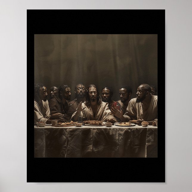 Svart Jesus, senaste Sacrament, Jesus _8 Poster (Framsidan)