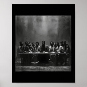Svart Jesus, sista Sacrament, Jesus 1 Poster