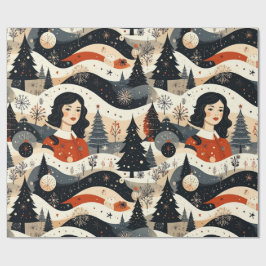 Svart jul presentpapper