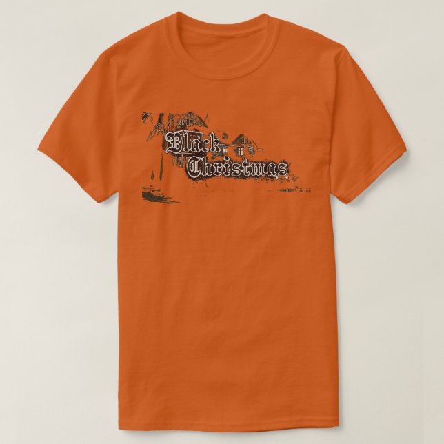 Svart jul t shirt (Design framsida)