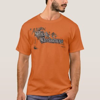 Svart jul t shirt