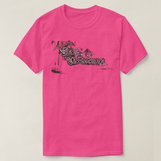 Svart jul t shirt (Design framsida)