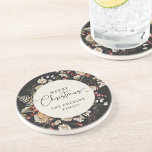 Svart jul Underlägg<br><div class="desc">Svart jul Underlägg. Skydda yta i stil genom att vår God jul underlägg från Black Boho, den botaniska Helgdag Card-samlingen. De här underläggen har en fantastisk vattenfärgsgrafik av botaniska vinterprodukter med en sofistikerad svart bakgrund och ger en snygg och elegant till din helgdag-underhållning. De fångar säsongens innersta väsen samtidigt som...</div>