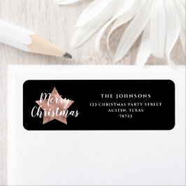 Svart julafton, Returadress Etikett