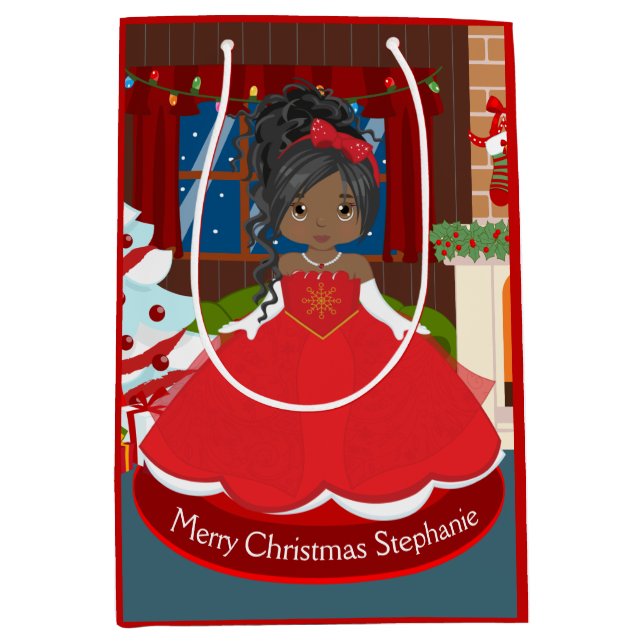 Svart julprinsessa (Framsidan)