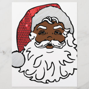svart jultomten