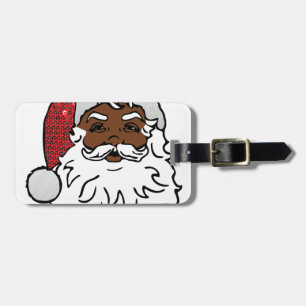 svart jultomten bagagebricka