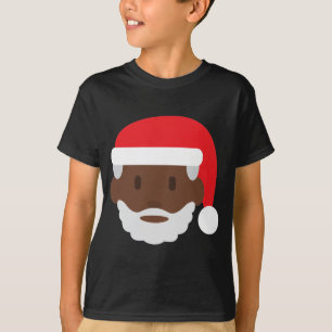 svart jultomten emoji tröja