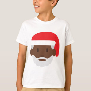 svart jultomten emoji tröja