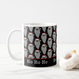 Svart Jultomten-jul Kaffemugg
