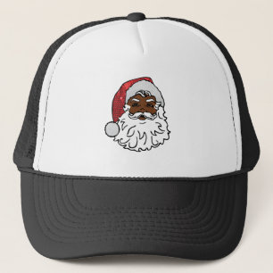 svart jultomten keps