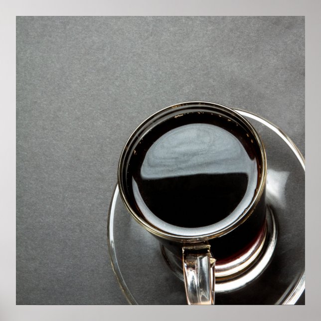 Svart kaffe 7 poster (Framsidan)