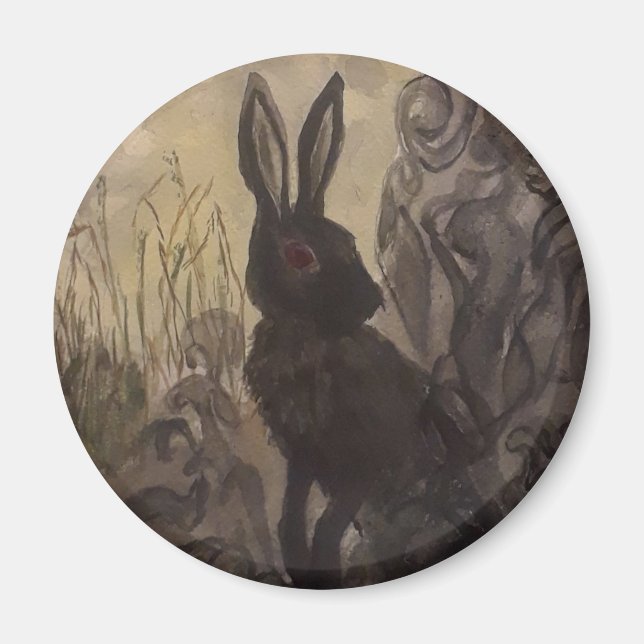 Svart kanin av Inle Magnet (Framsidan)