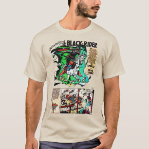 Svart kantretenhet, Tecknad T-Shirt