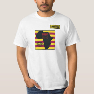 Svart kåt Idi Amin Dangerhouse för T-tröja VIT Tee Shirt