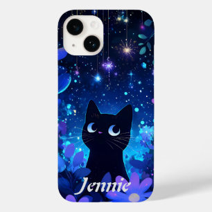 Svart katt av Starry Nght Cute Anime