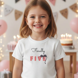 Svart katt barnkalas t shirt