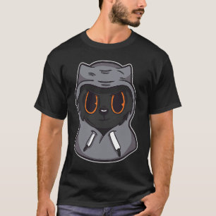 Svart Katt Bombay Dräkt För Svartkatt Katter Katt T Shirt