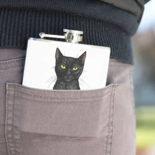 Svart katt fickplunta