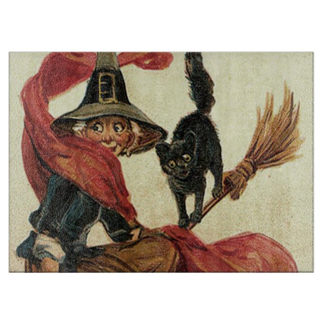 Svart Katt Heksbesen (Framsidan)