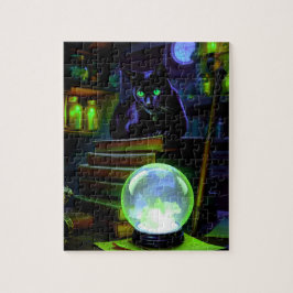 Svart katt i häxans lår pussel