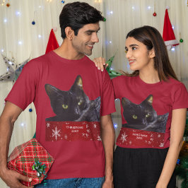 Svart katt jul 20XX Unisex T Shirt