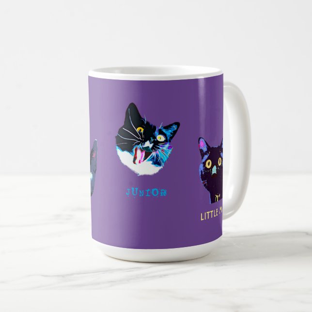 Svart katt, Klubb Mugg (Framsida höger)