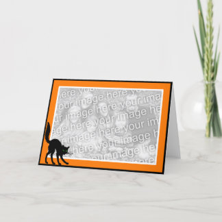 Svart katt kort