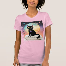 Svart katt - Låt oss bli bekväma T Shirt