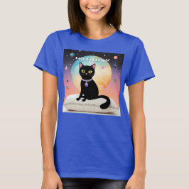 Svart katt - Låt oss bli mysiga T Shirt