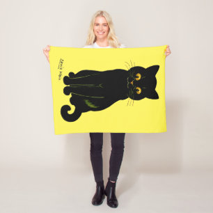 Svart katt, Louis Wain Fleecefilt